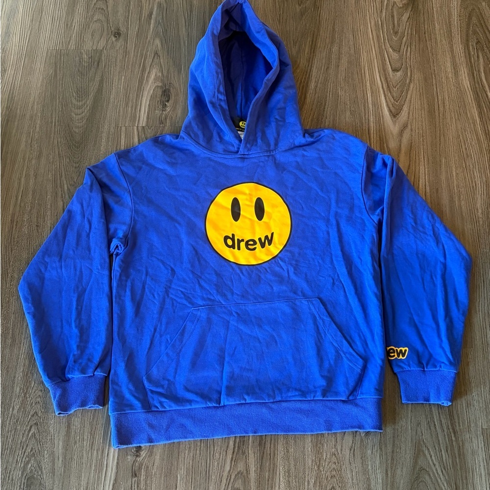 Drew house (Justin Bieber) Smiley Hoodie - NWOT - Size Small